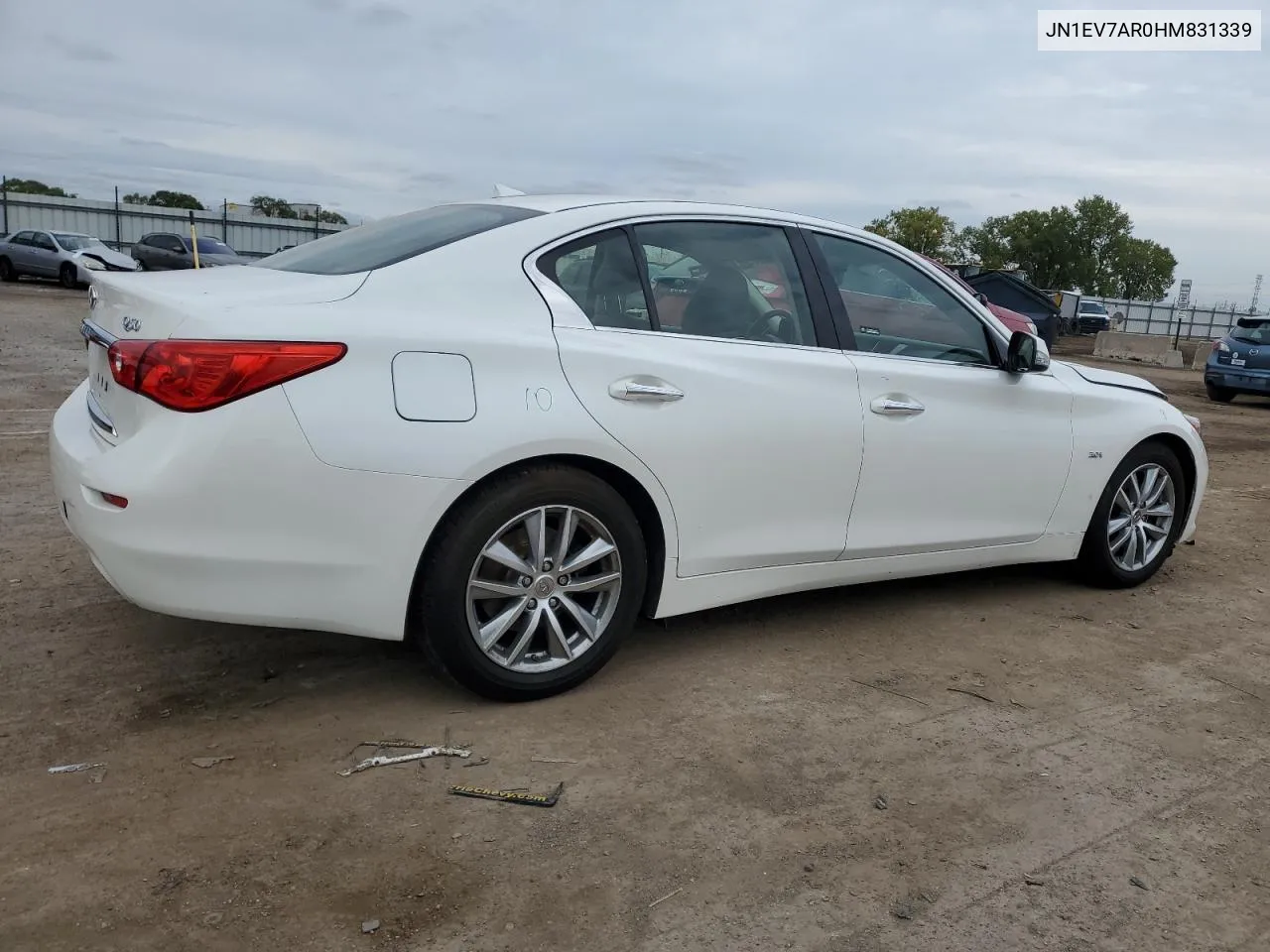 2017 Infiniti Q50 Premium VIN: JN1EV7AR0HM831339 Lot: 72389064