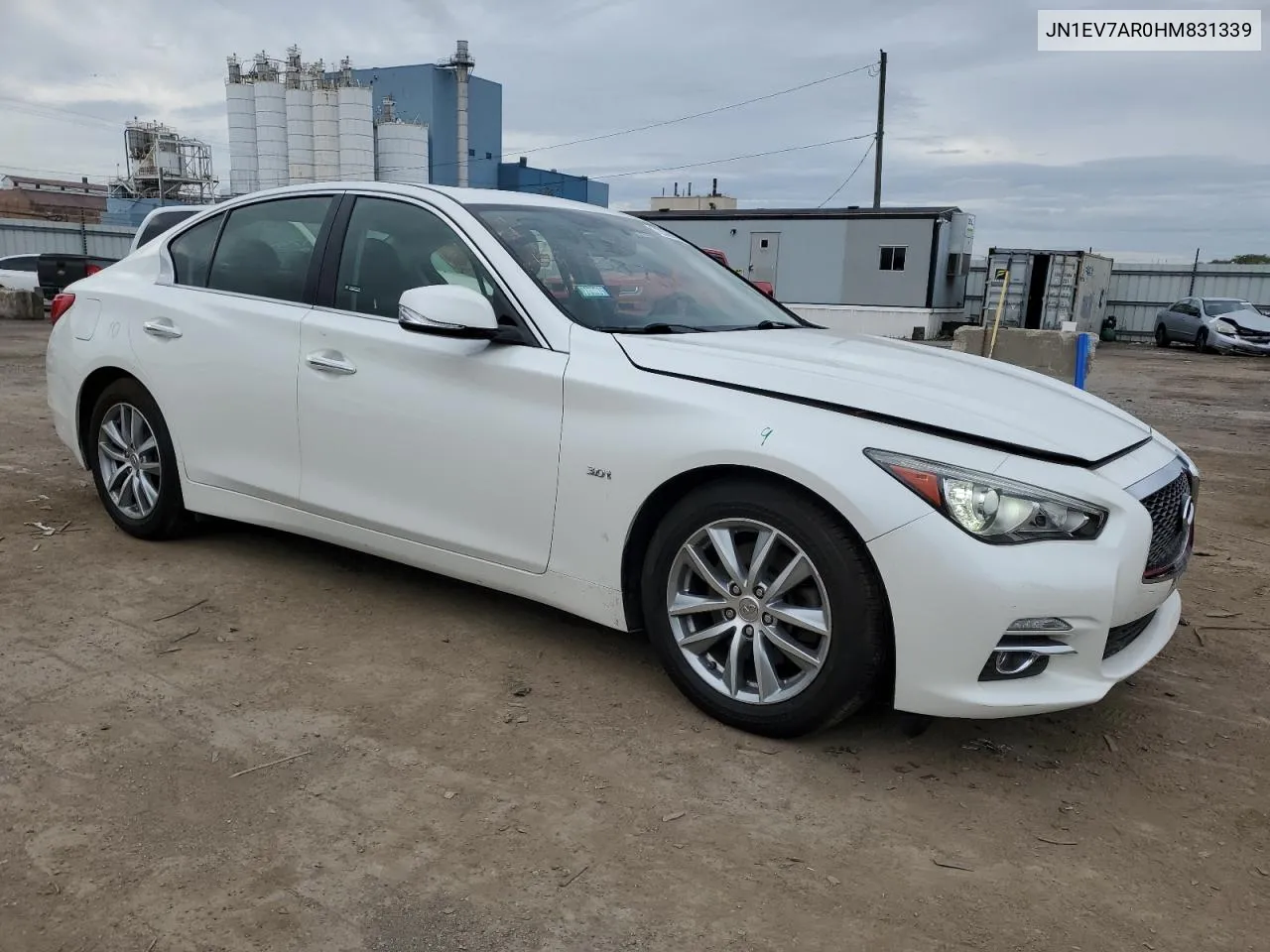 2017 Infiniti Q50 Premium VIN: JN1EV7AR0HM831339 Lot: 72389064