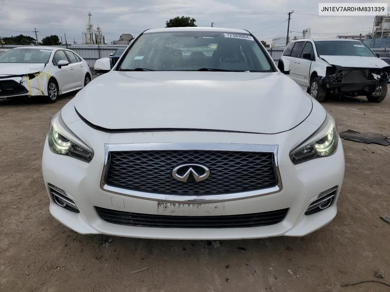 JN1EV7AR0HM831339 2017 Infiniti Q50 Premium