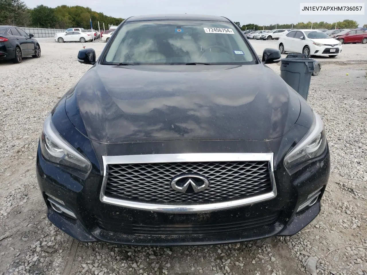 2017 Infiniti Q50 Premium VIN: JN1EV7APXHM736057 Lot: 72456754