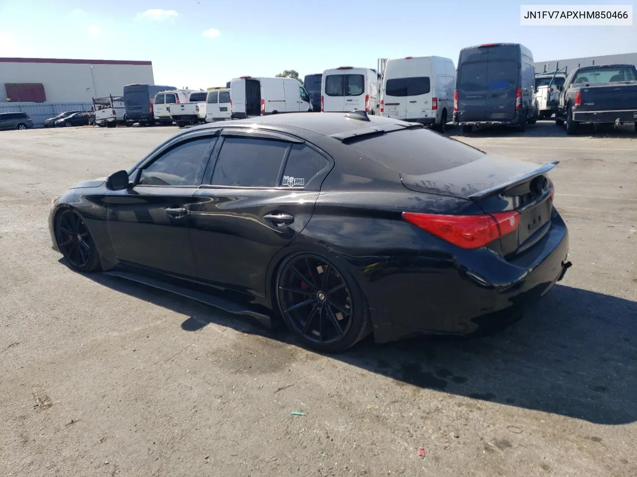 JN1FV7APXHM850466 2017 Infiniti Q50 Red Sport 400