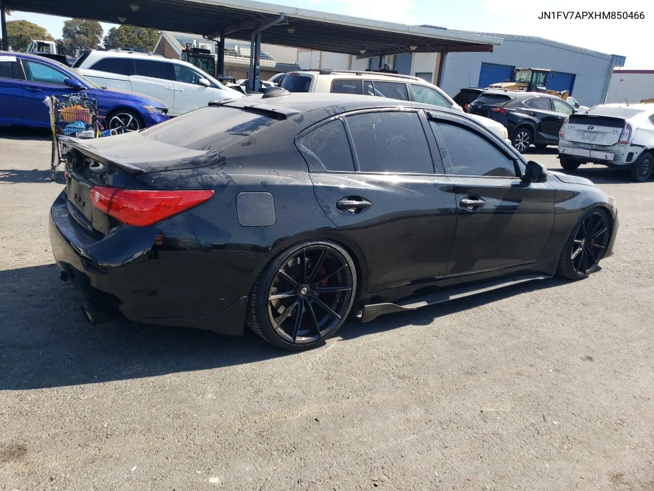 JN1FV7APXHM850466 2017 Infiniti Q50 Red Sport 400