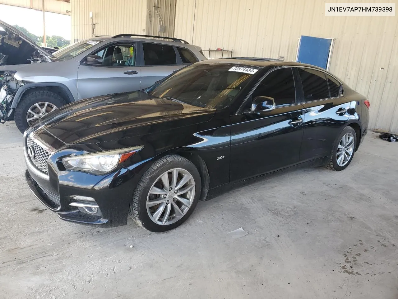 2017 Infiniti Q50 Premium VIN: JN1EV7AP7HM739398 Lot: 72574484