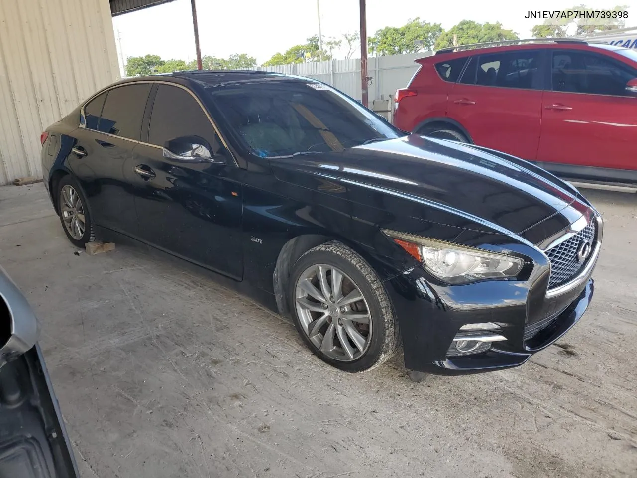 2017 Infiniti Q50 Premium VIN: JN1EV7AP7HM739398 Lot: 72574484