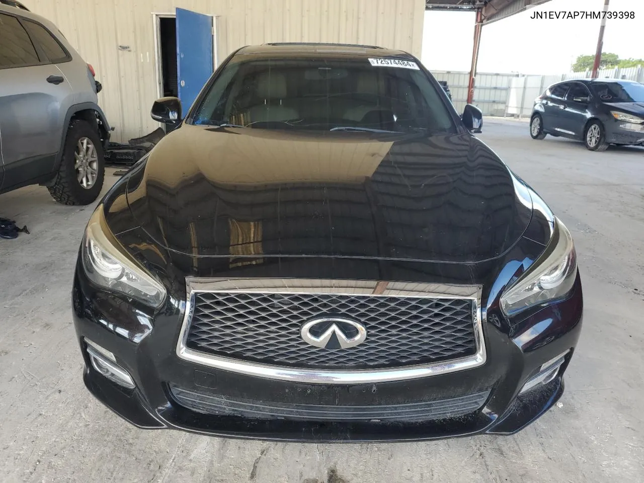 2017 Infiniti Q50 Premium VIN: JN1EV7AP7HM739398 Lot: 72574484