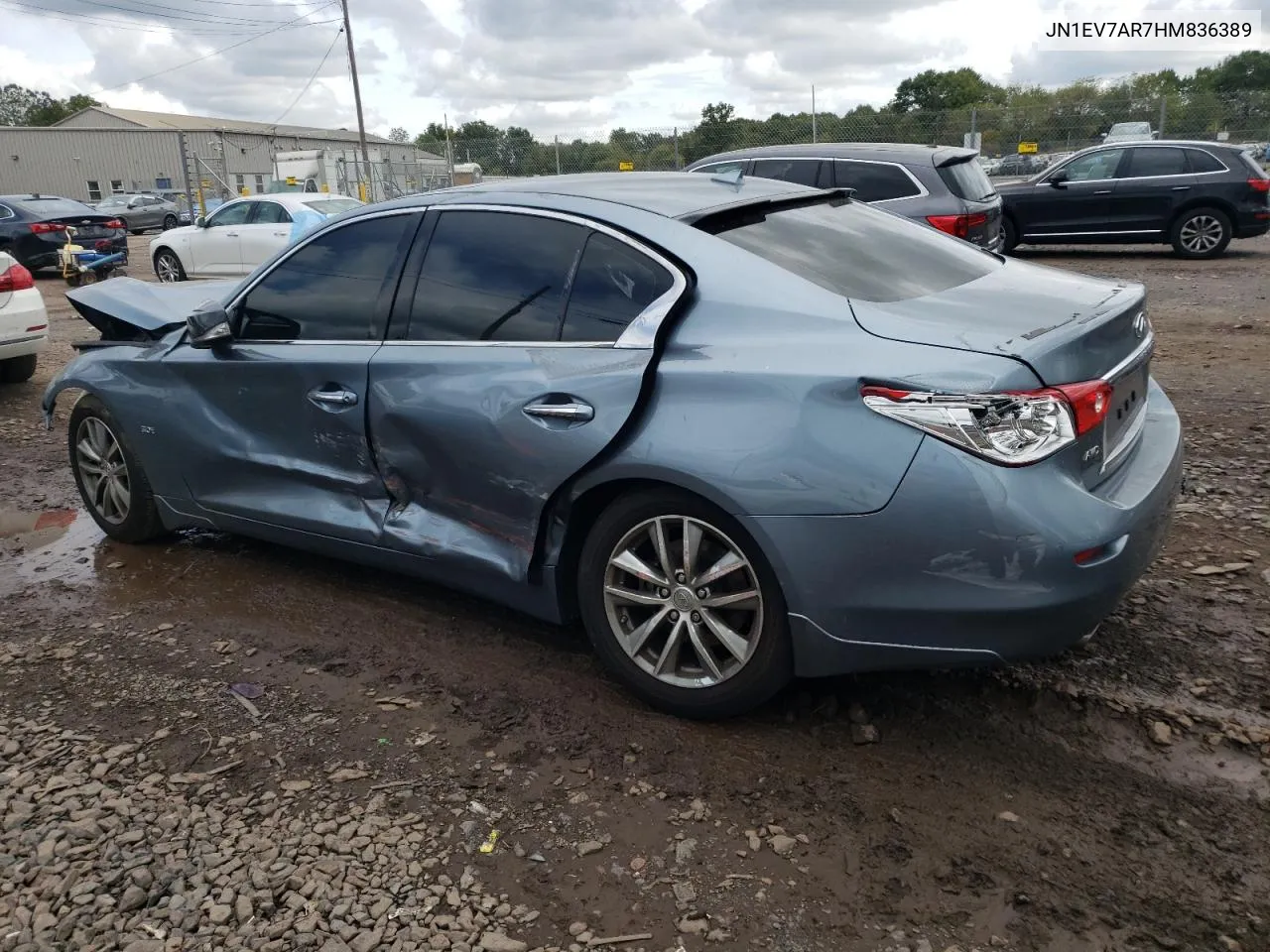 2017 Infiniti Q50 Premium VIN: JN1EV7AR7HM836389 Lot: 72669044