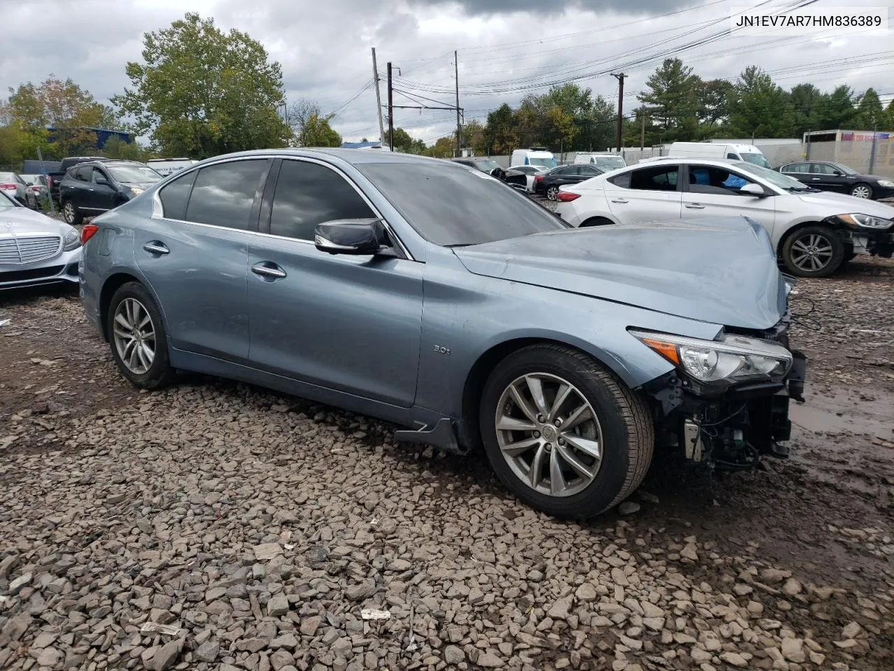 2017 Infiniti Q50 Premium VIN: JN1EV7AR7HM836389 Lot: 72669044