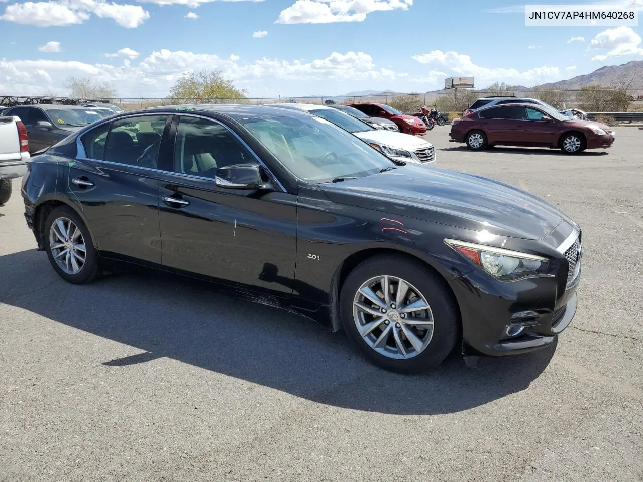 2017 Infiniti Q50 Base VIN: JN1CV7AP4HM640268 Lot: 72729784