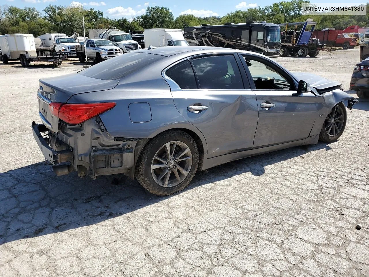 2017 Infiniti Q50 Premium VIN: JN1EV7AR3HM841380 Lot: 73045394