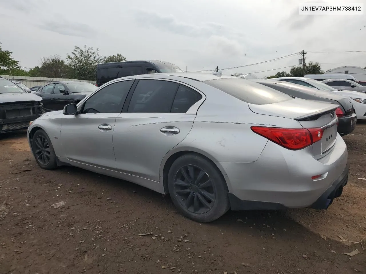 2017 Infiniti Q50 Premium VIN: JN1EV7AP3HM738412 Lot: 73211564