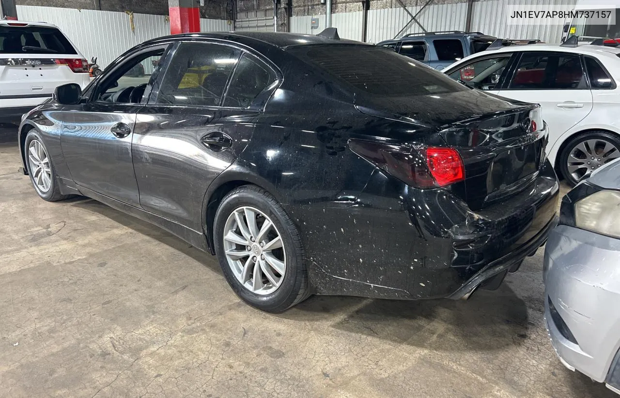 JN1EV7AP8HM737157 2017 Infiniti Q50 Premium