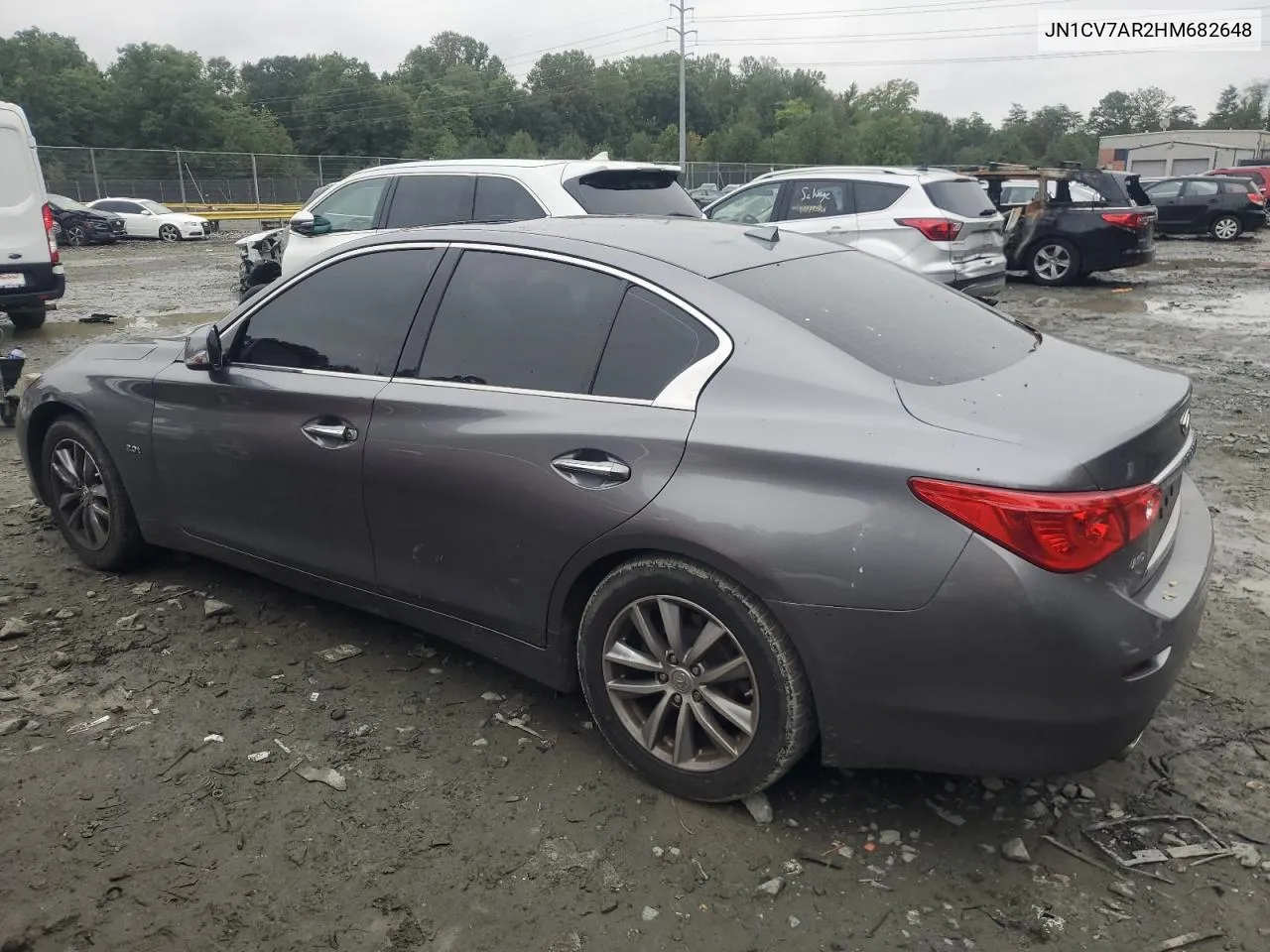 2017 Infiniti Q50 Base VIN: JN1CV7AR2HM682648 Lot: 73476914