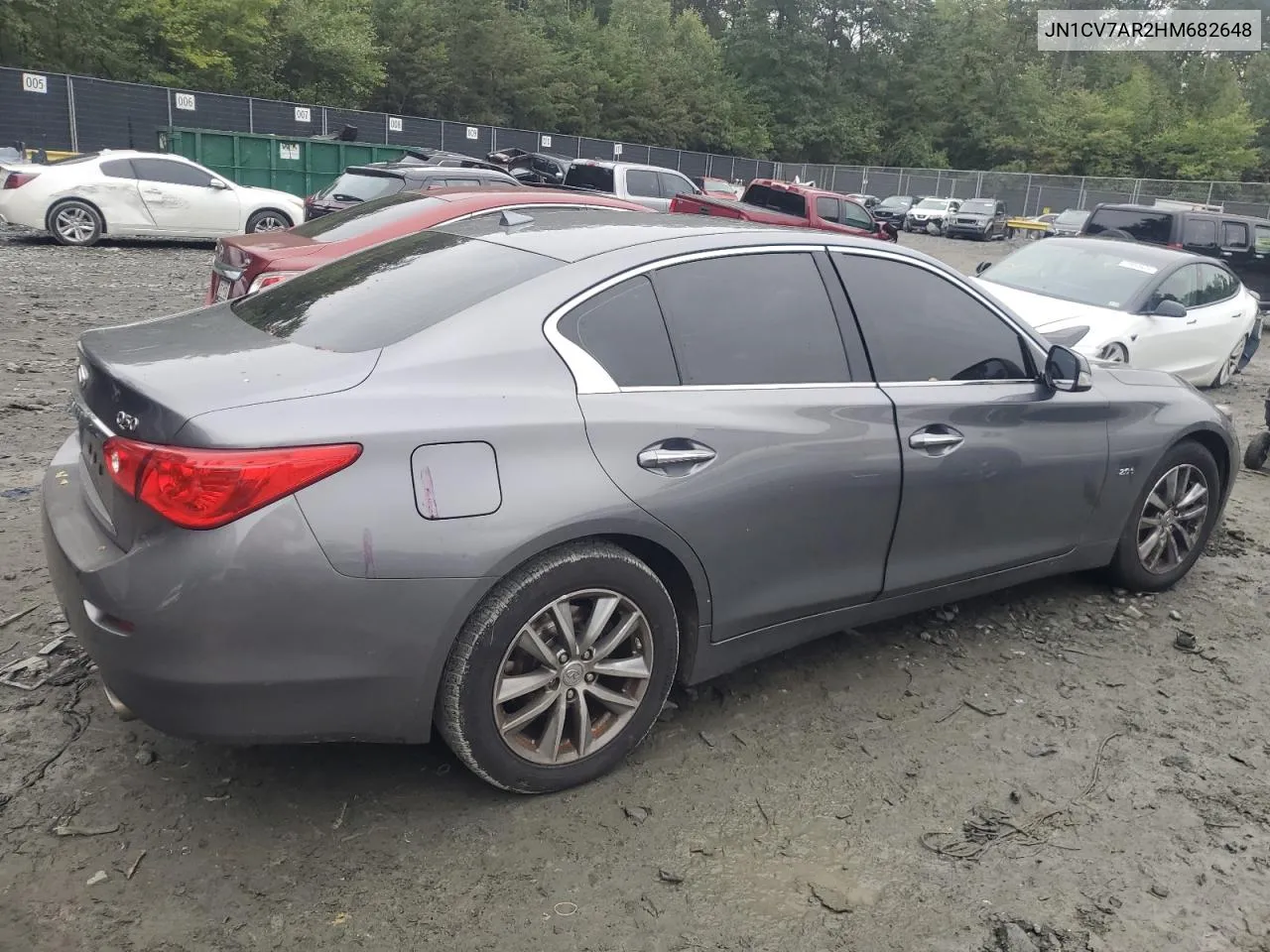 2017 Infiniti Q50 Base VIN: JN1CV7AR2HM682648 Lot: 73476914