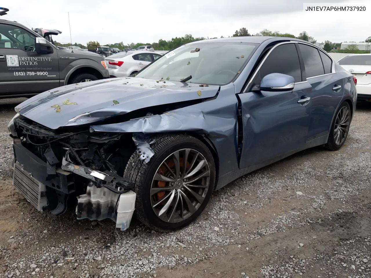 2017 Infiniti Q50 Premium VIN: JN1EV7AP6HM737920 Lot: 73484574