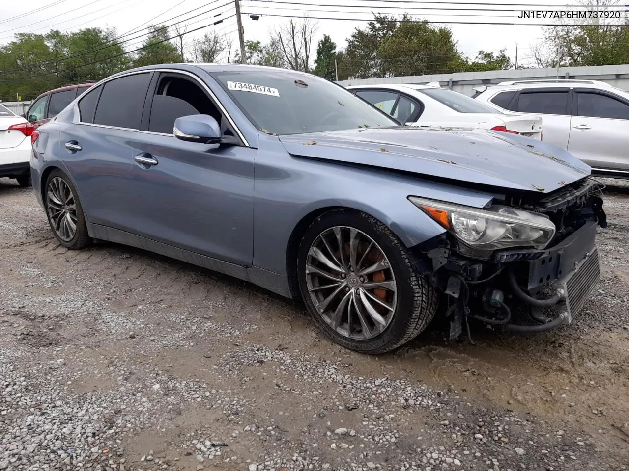 2017 Infiniti Q50 Premium VIN: JN1EV7AP6HM737920 Lot: 73484574