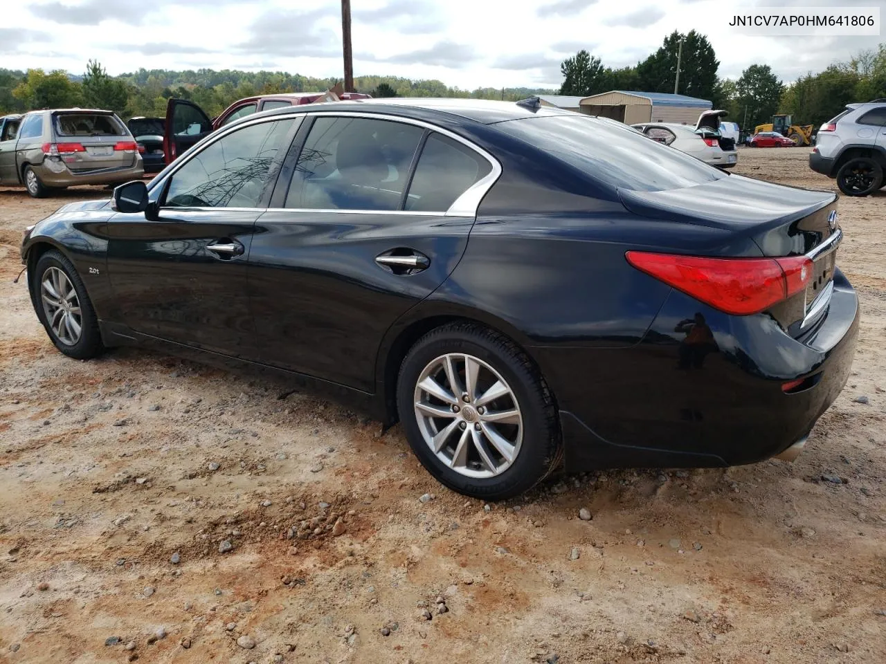 2017 Infiniti Q50 Base VIN: JN1CV7AP0HM641806 Lot: 73584634