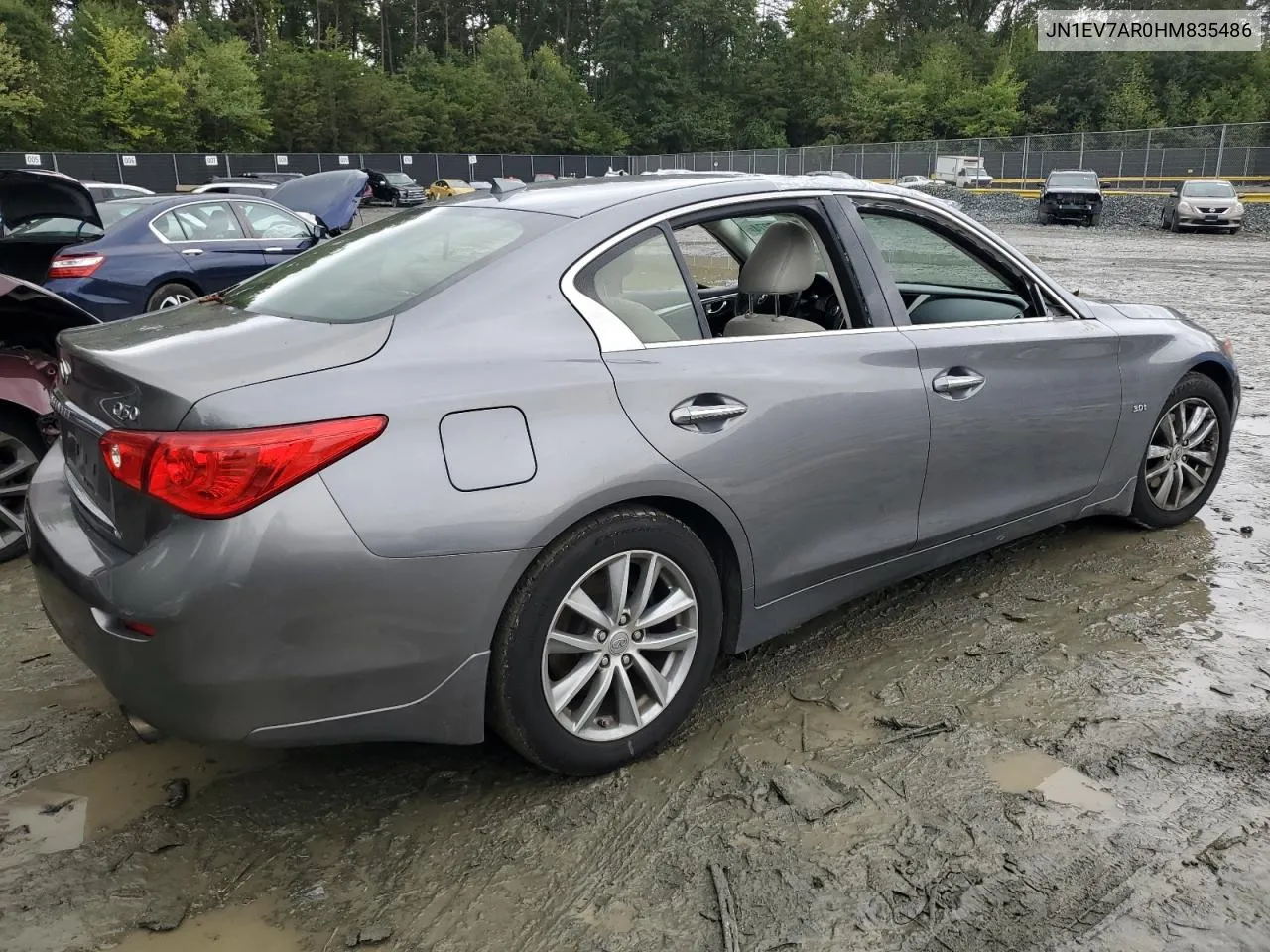 2017 Infiniti Q50 Premium VIN: JN1EV7AR0HM835486 Lot: 74087274