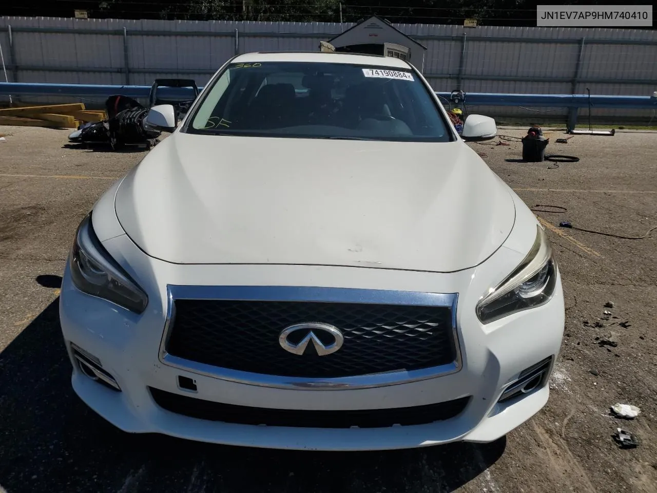 2017 Infiniti Q50 Premium VIN: JN1EV7AP9HM740410 Lot: 74190884