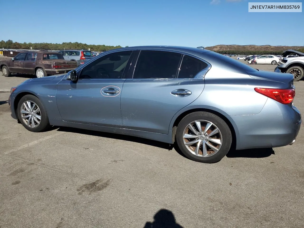 2017 Infiniti Q50 Premium VIN: JN1EV7AR1HM835769 Lot: 74208374