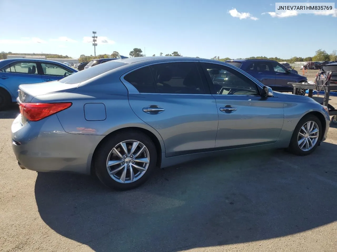 2017 Infiniti Q50 Premium VIN: JN1EV7AR1HM835769 Lot: 74208374