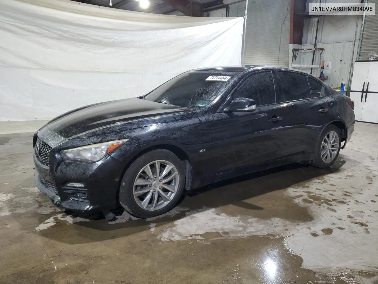 2017 Infiniti Q50 Premium VIN: JN1EV7AR8HM834098 Lot: 74714464