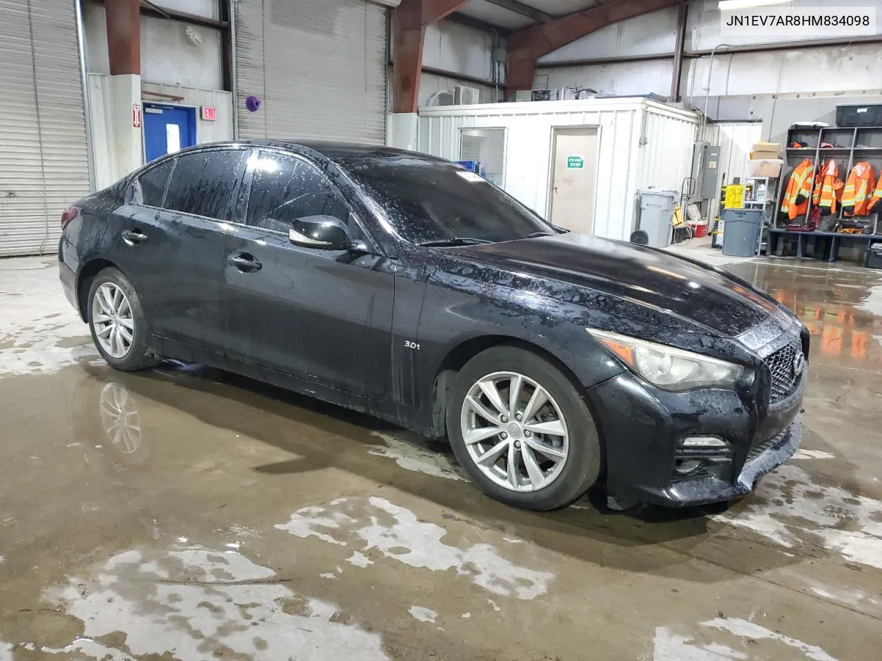 2017 Infiniti Q50 Premium VIN: JN1EV7AR8HM834098 Lot: 74714464