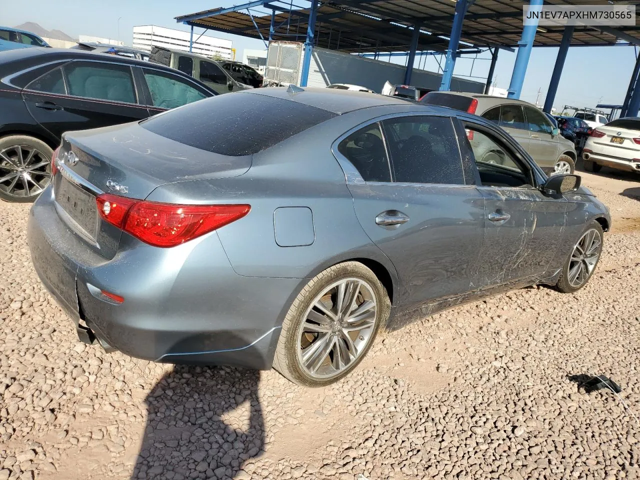 2017 Infiniti Q50 Premium VIN: JN1EV7APXHM730565 Lot: 74743324