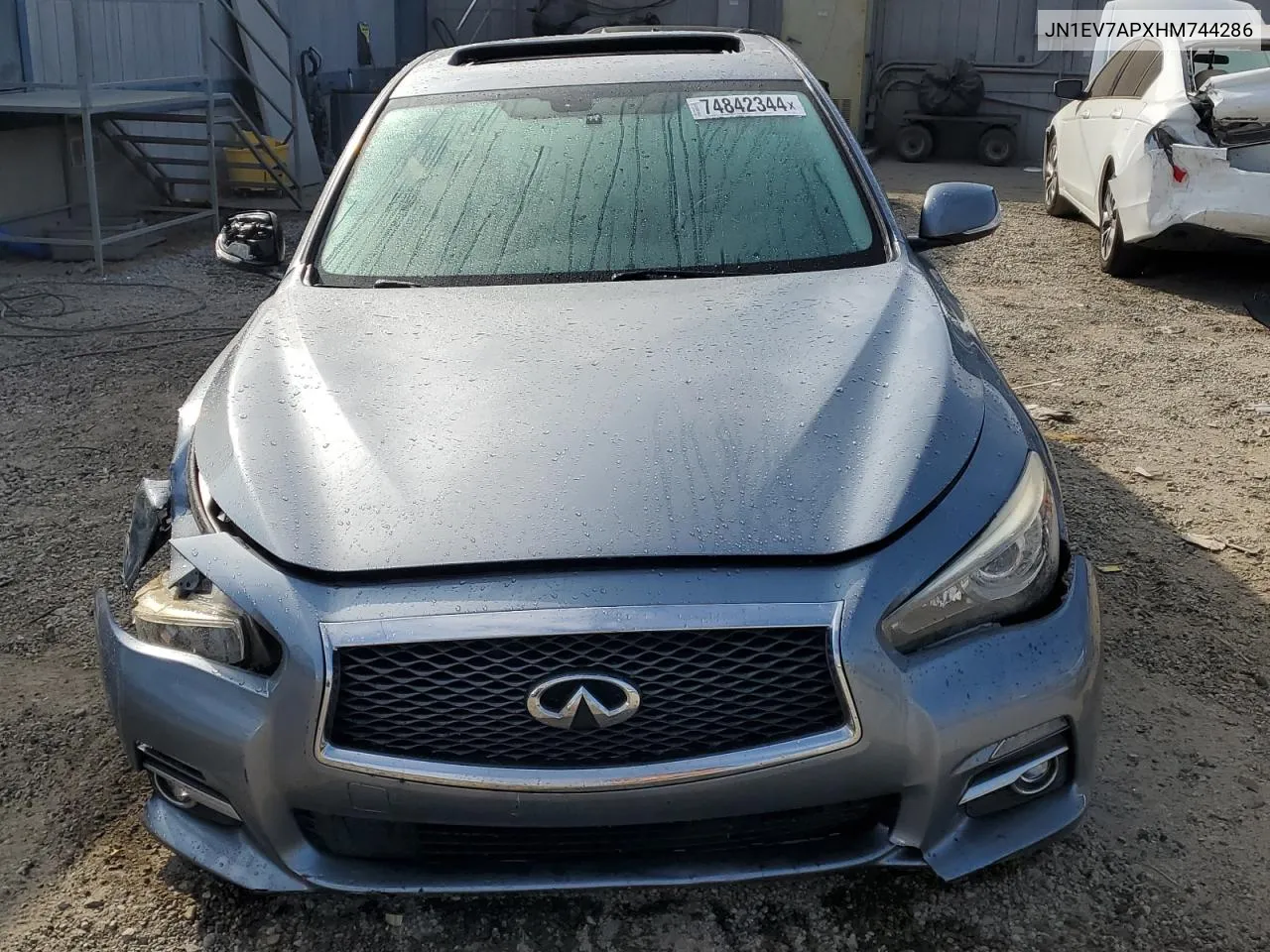 2017 Infiniti Q50 Premium VIN: JN1EV7APXHM744286 Lot: 74842344