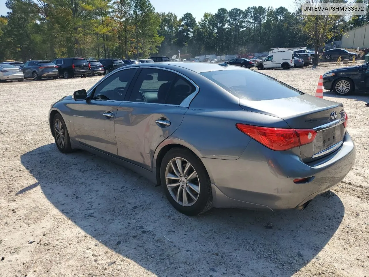 2017 Infiniti Q50 Premium VIN: JN1EV7AP3HM733372 Lot: 74997134