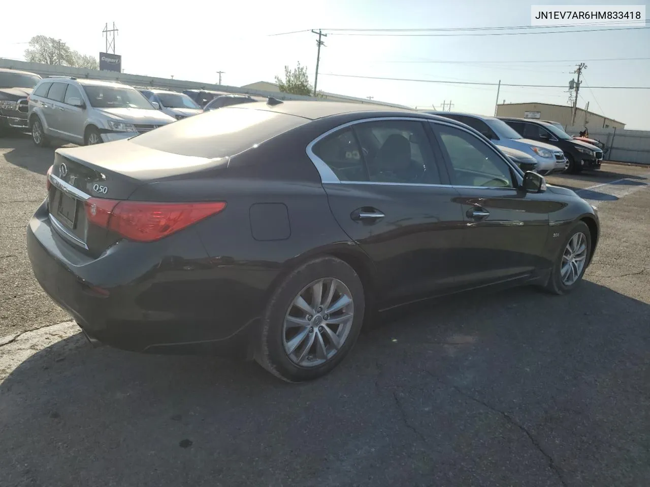 2017 Infiniti Q50 Premium VIN: JN1EV7AR6HM833418 Lot: 75190294