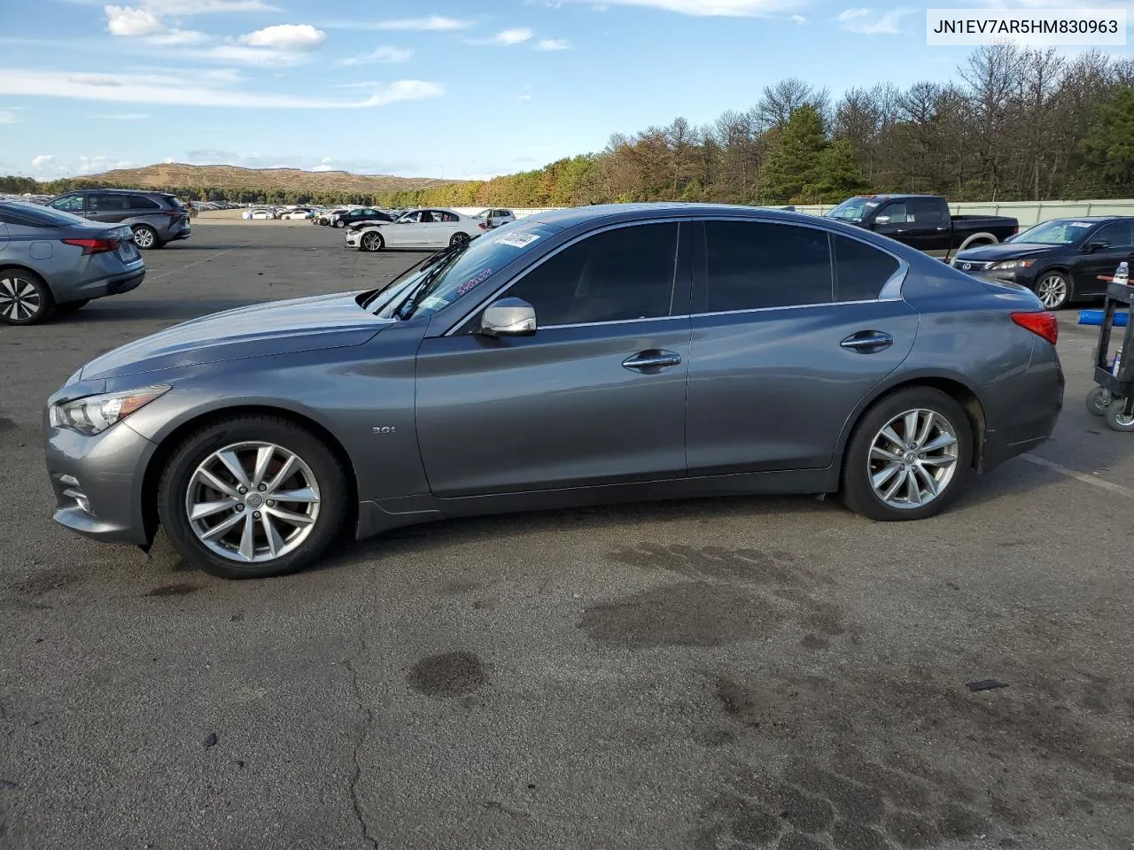 2017 Infiniti Q50 Premium VIN: JN1EV7AR5HM830963 Lot: 75307044