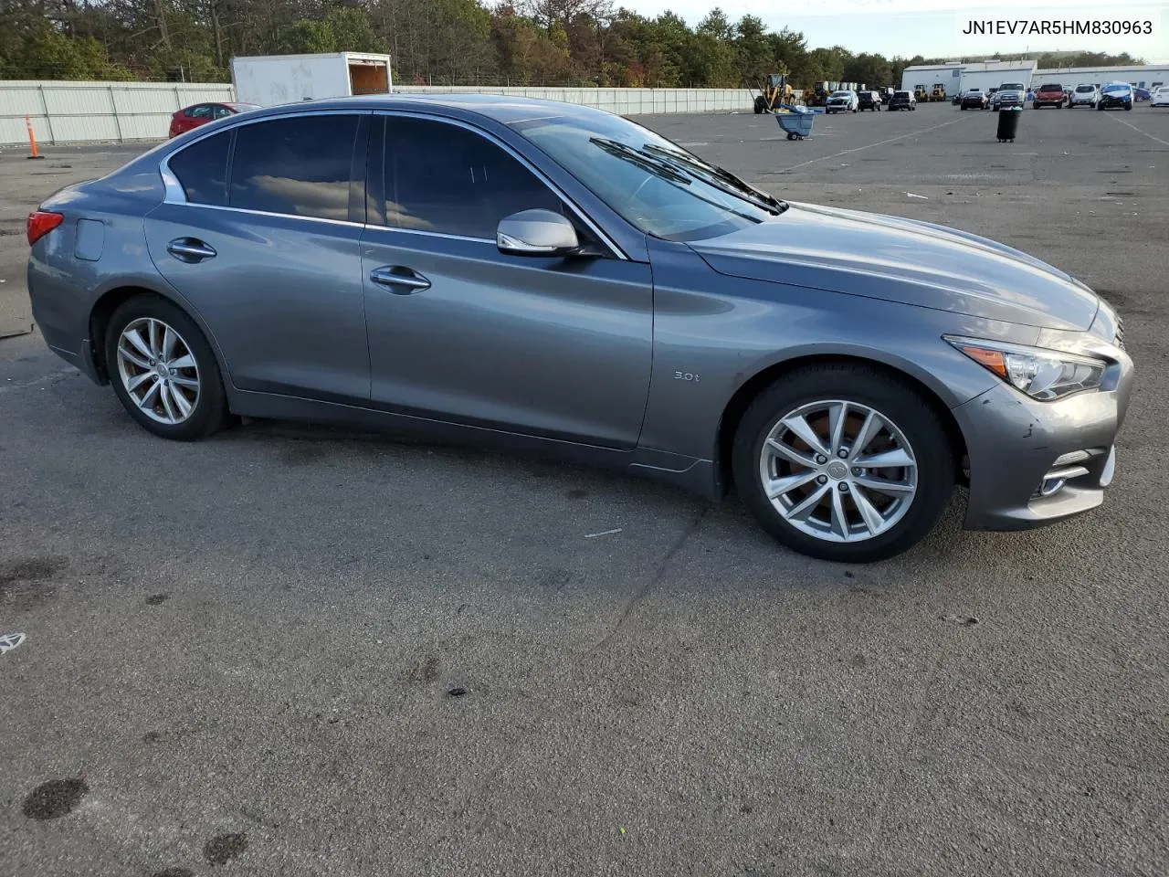 2017 Infiniti Q50 Premium VIN: JN1EV7AR5HM830963 Lot: 75307044