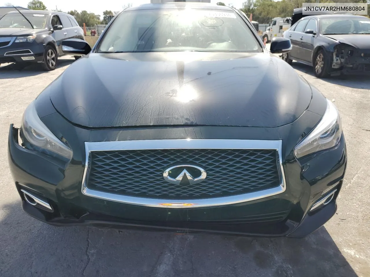 2017 Infiniti Q50 Base VIN: JN1CV7AR2HM680804 Lot: 75356934