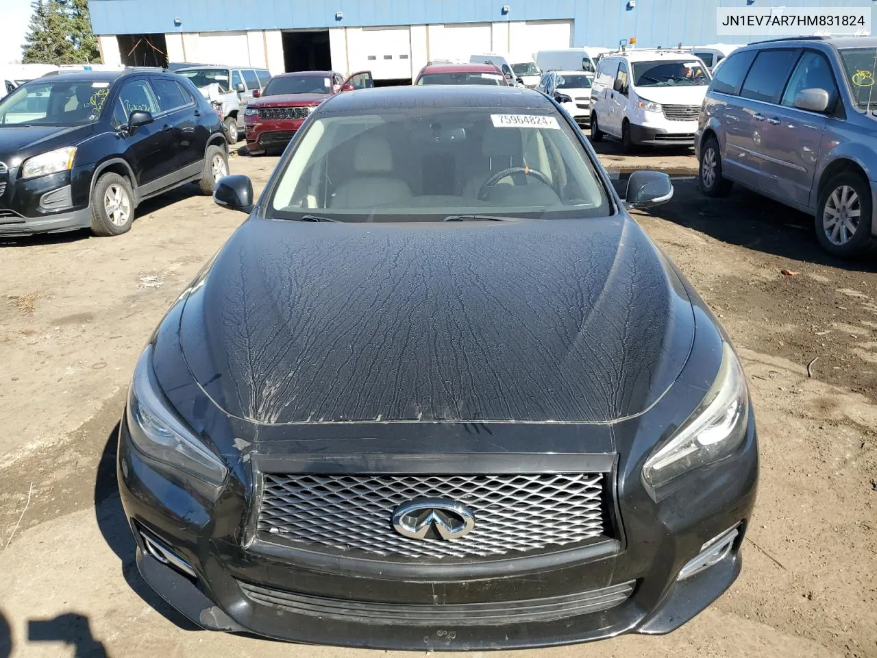 2017 Infiniti Q50 Premium VIN: JN1EV7AR7HM831824 Lot: 75964824