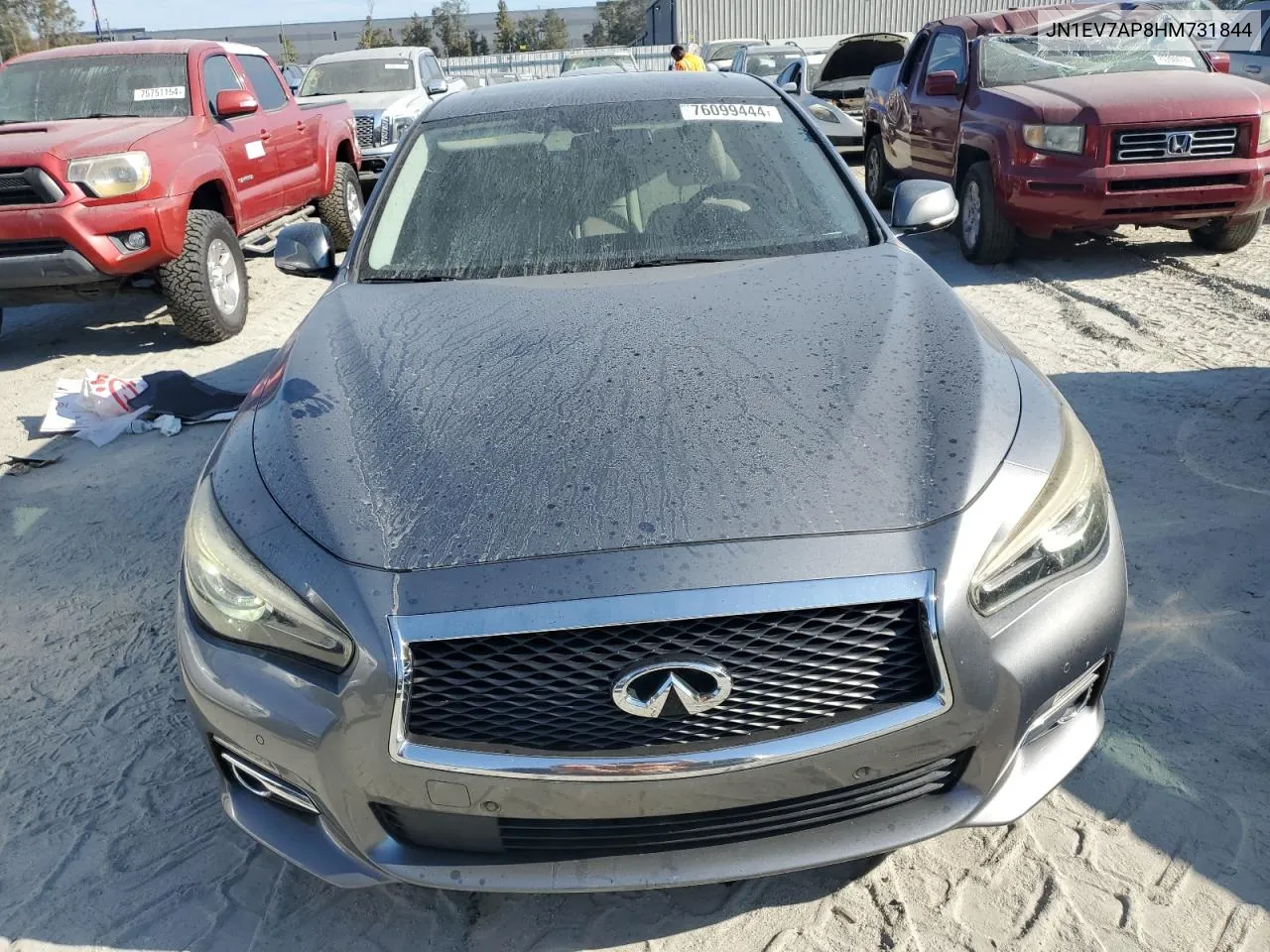 2017 Infiniti Q50 Premium VIN: JN1EV7AP8HM731844 Lot: 76099444