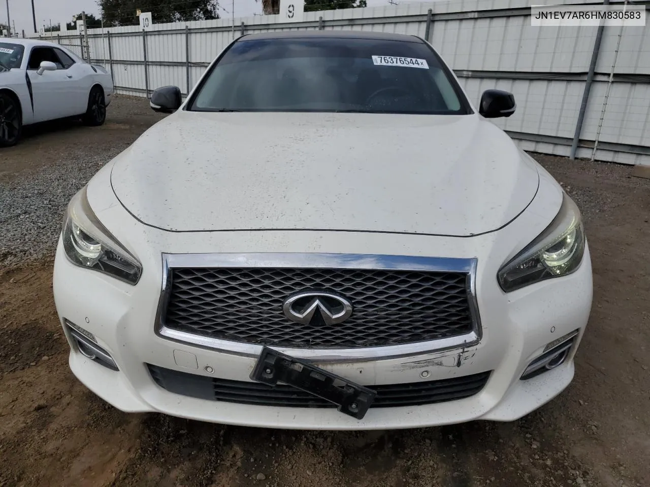 2017 Infiniti Q50 Premium VIN: JN1EV7AR6HM830583 Lot: 76376544