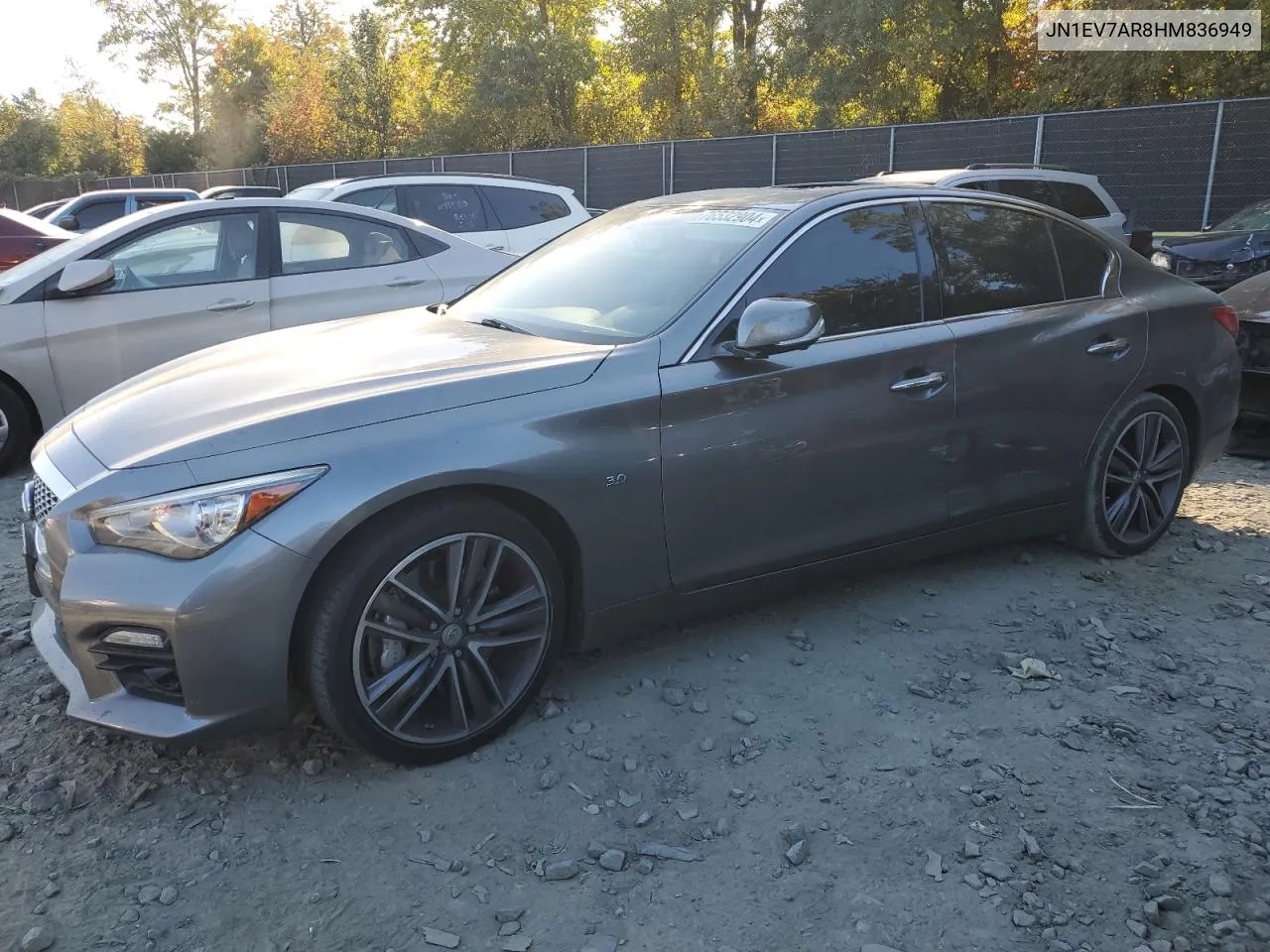 JN1EV7AR8HM836949 2017 Infiniti Q50 Premium