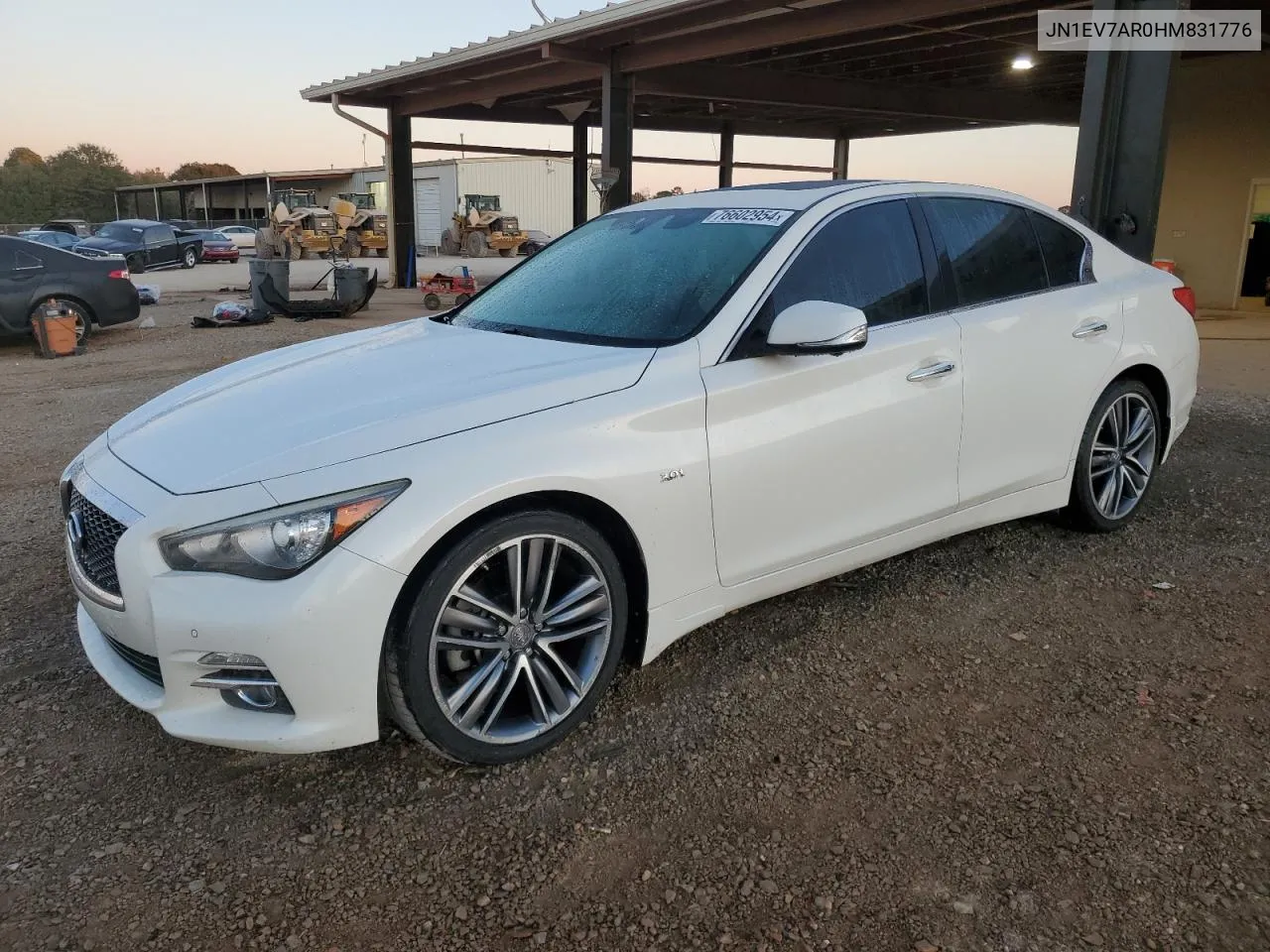 2017 Infiniti Q50 Premium VIN: JN1EV7AR0HM831776 Lot: 76602954