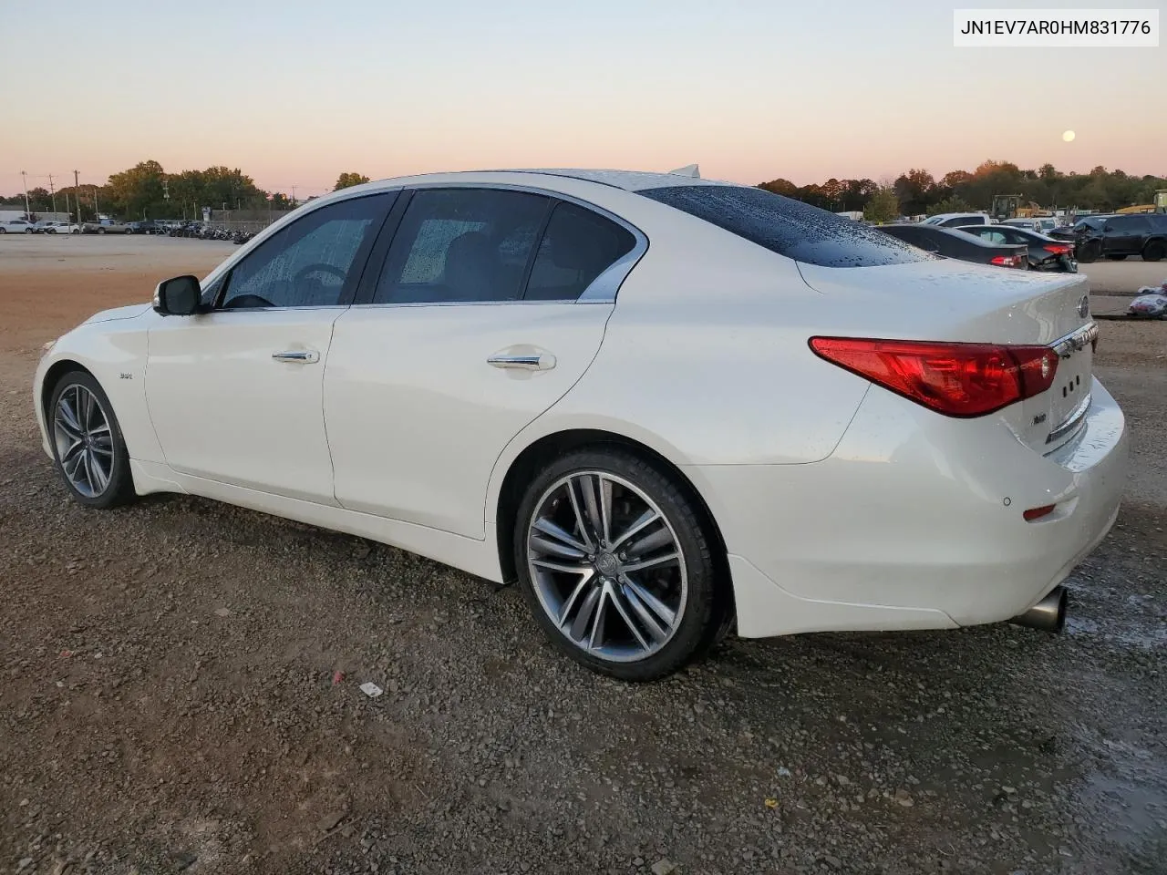 2017 Infiniti Q50 Premium VIN: JN1EV7AR0HM831776 Lot: 76602954