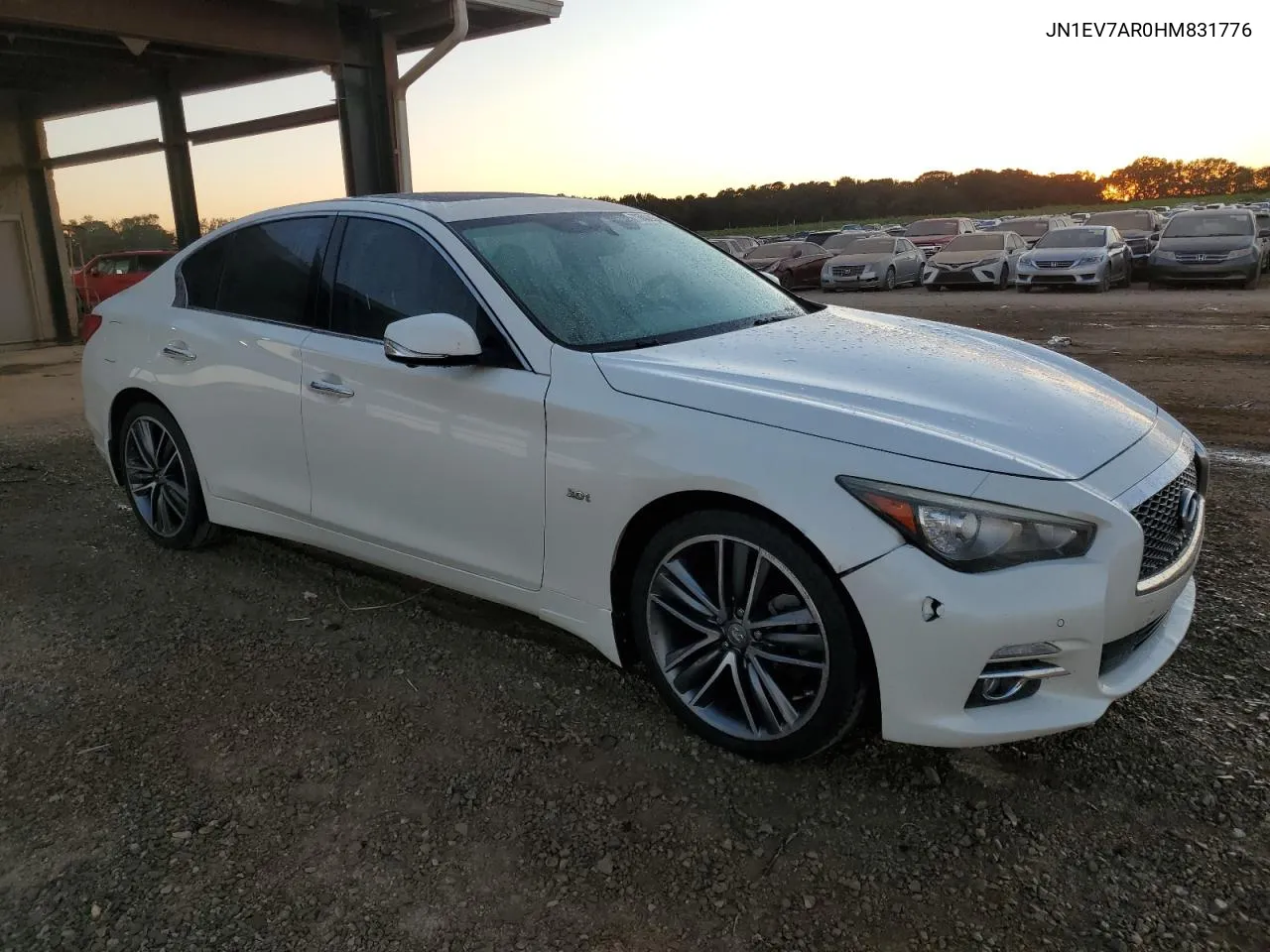 2017 Infiniti Q50 Premium VIN: JN1EV7AR0HM831776 Lot: 76602954