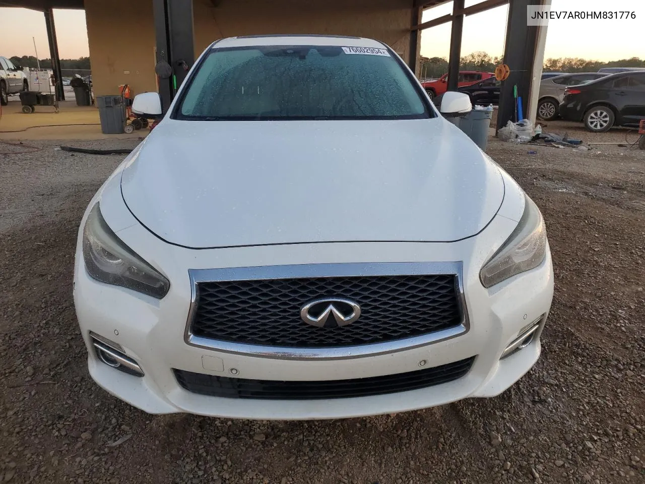 2017 Infiniti Q50 Premium VIN: JN1EV7AR0HM831776 Lot: 76602954