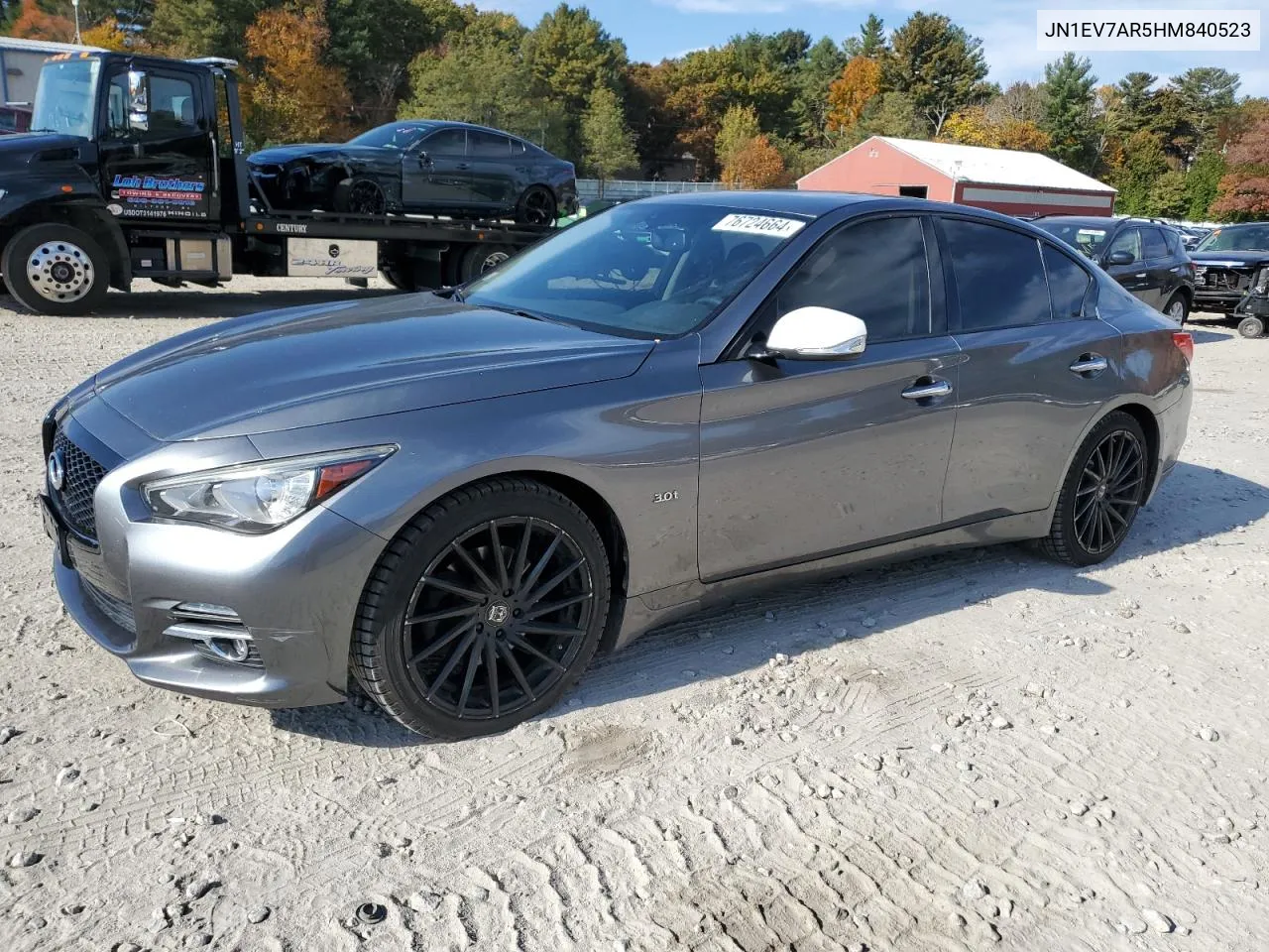 2017 Infiniti Q50 Premium VIN: JN1EV7AR5HM840523 Lot: 76724664