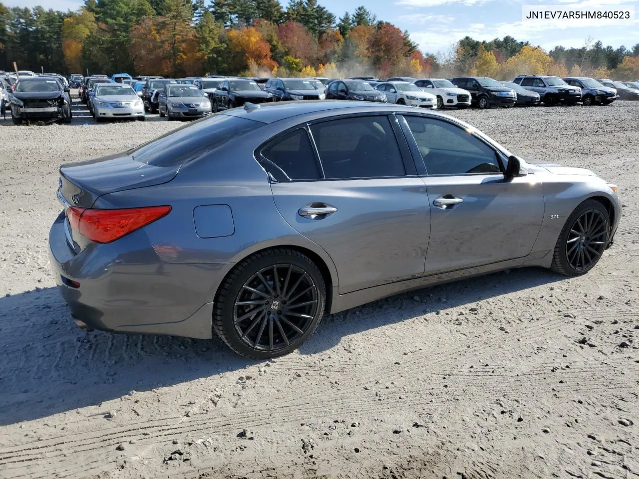 2017 Infiniti Q50 Premium VIN: JN1EV7AR5HM840523 Lot: 76724664