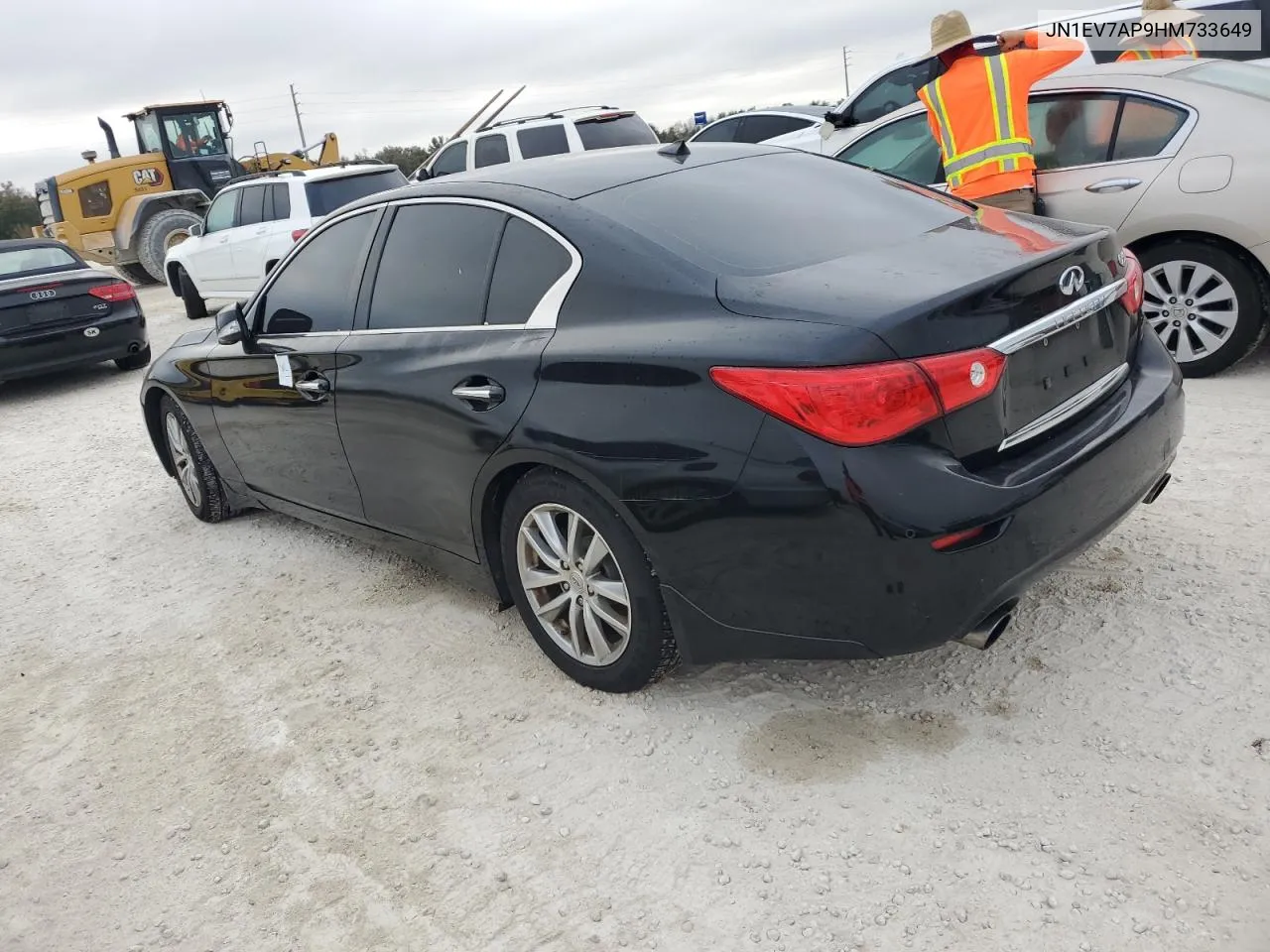 2017 Infiniti Q50 Premium VIN: JN1EV7AP9HM733649 Lot: 77034764