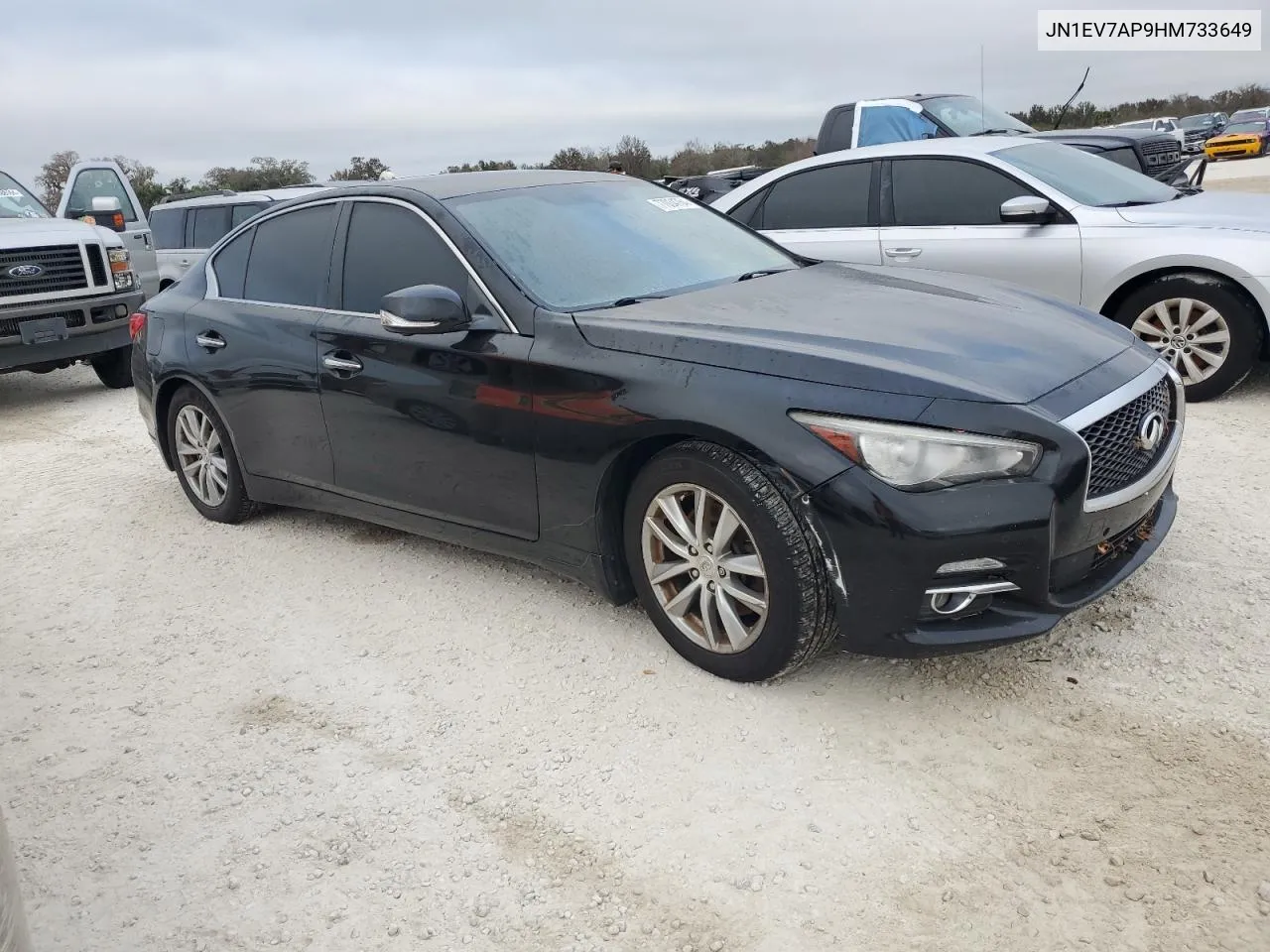 2017 Infiniti Q50 Premium VIN: JN1EV7AP9HM733649 Lot: 77034764