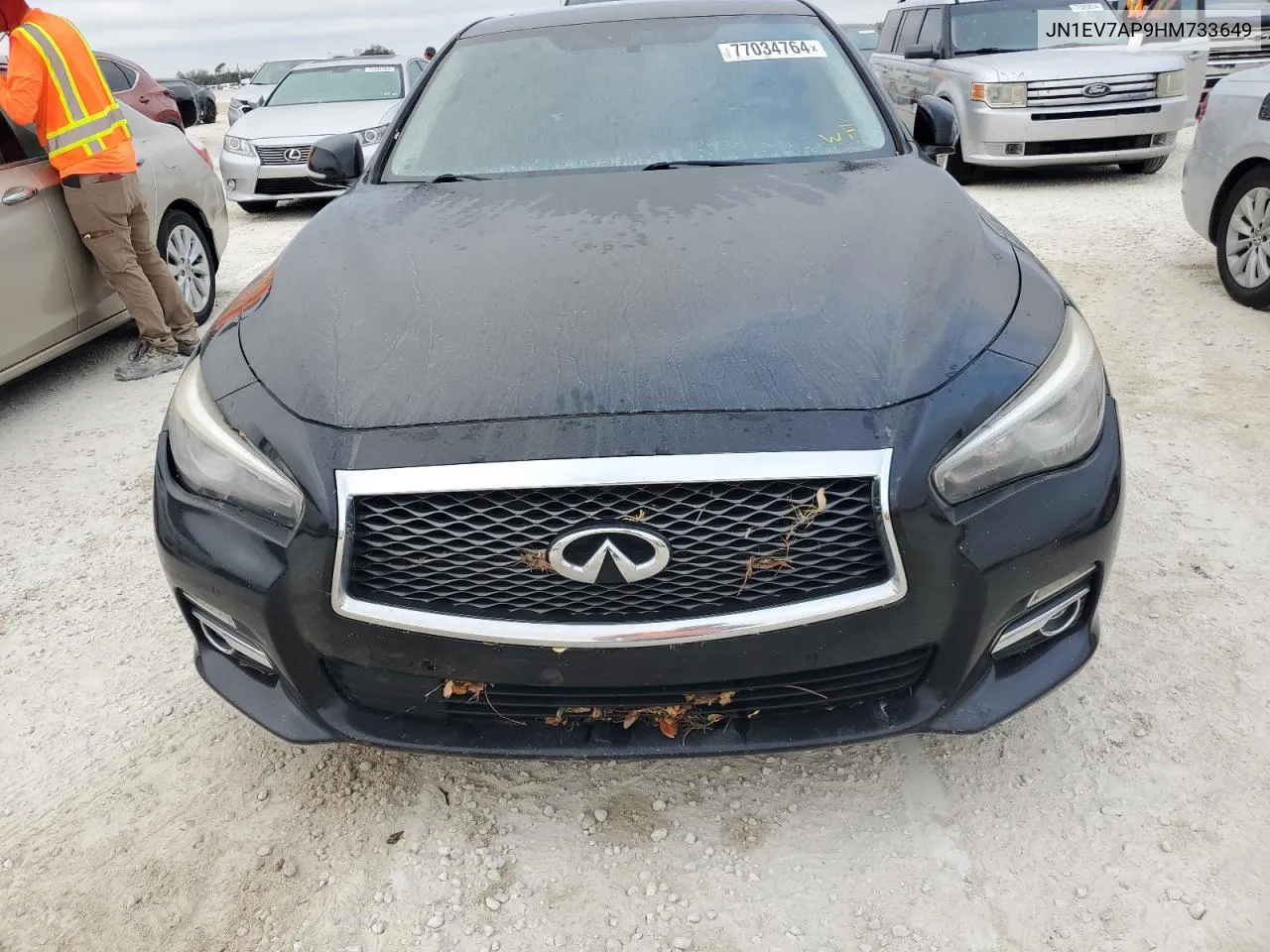 2017 Infiniti Q50 Premium VIN: JN1EV7AP9HM733649 Lot: 77034764