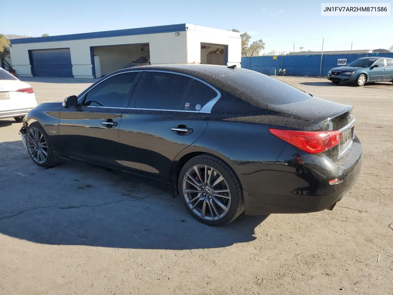 JN1FV7AR2HM871586 2017 Infiniti Q50 Red Sport 400