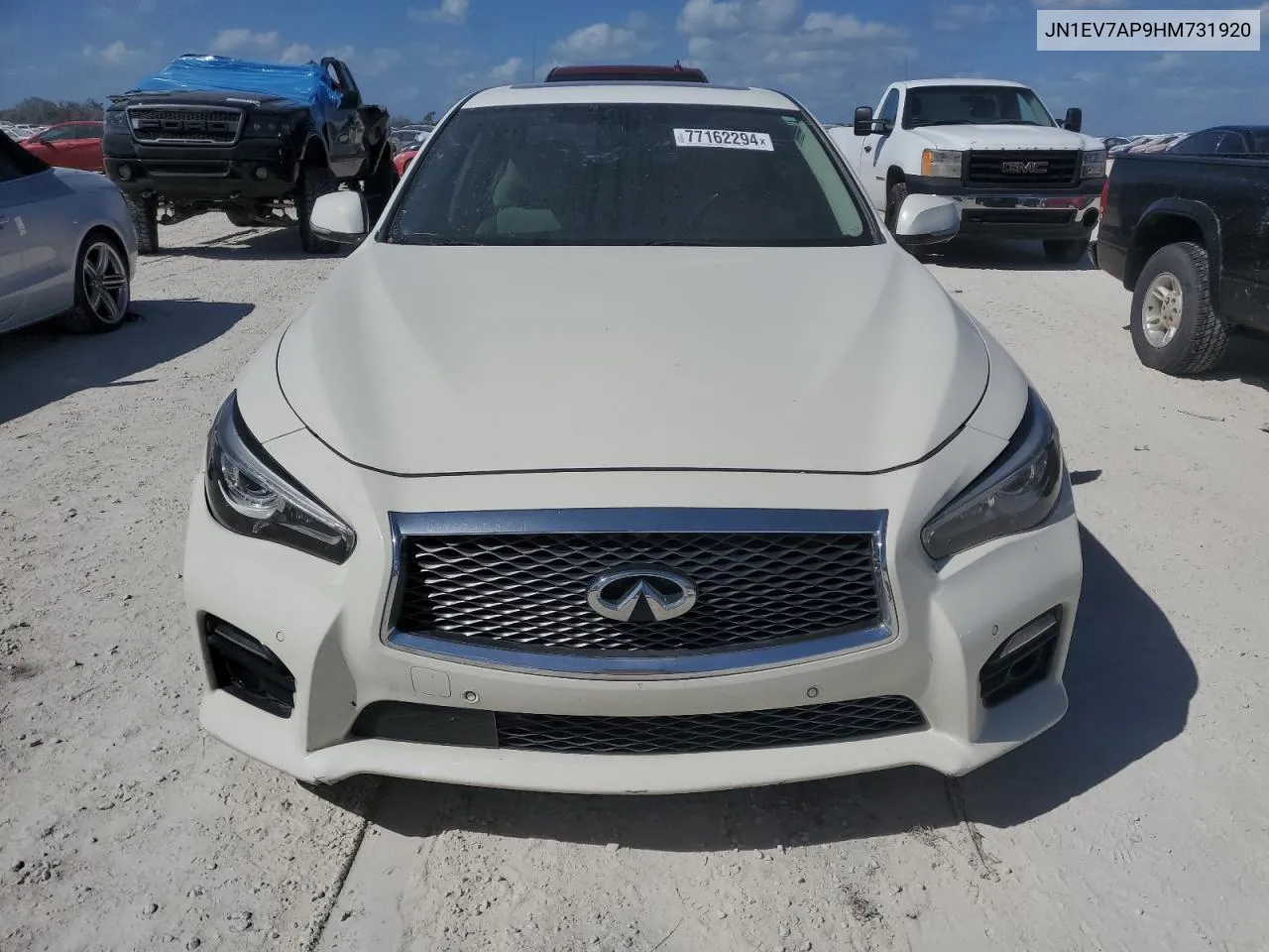 2017 Infiniti Q50 Premium VIN: JN1EV7AP9HM731920 Lot: 77162294