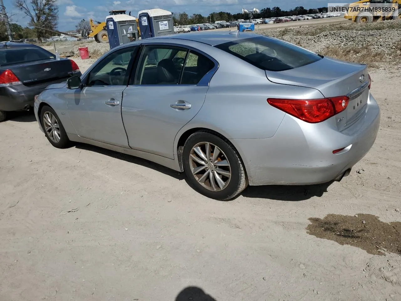 2017 Infiniti Q50 Premium VIN: JN1EV7AR7HM835839 Lot: 77254894