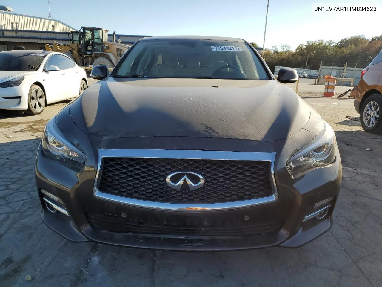 2017 Infiniti Q50 Premium VIN: JN1EV7AR1HM834623 Lot: 77641214